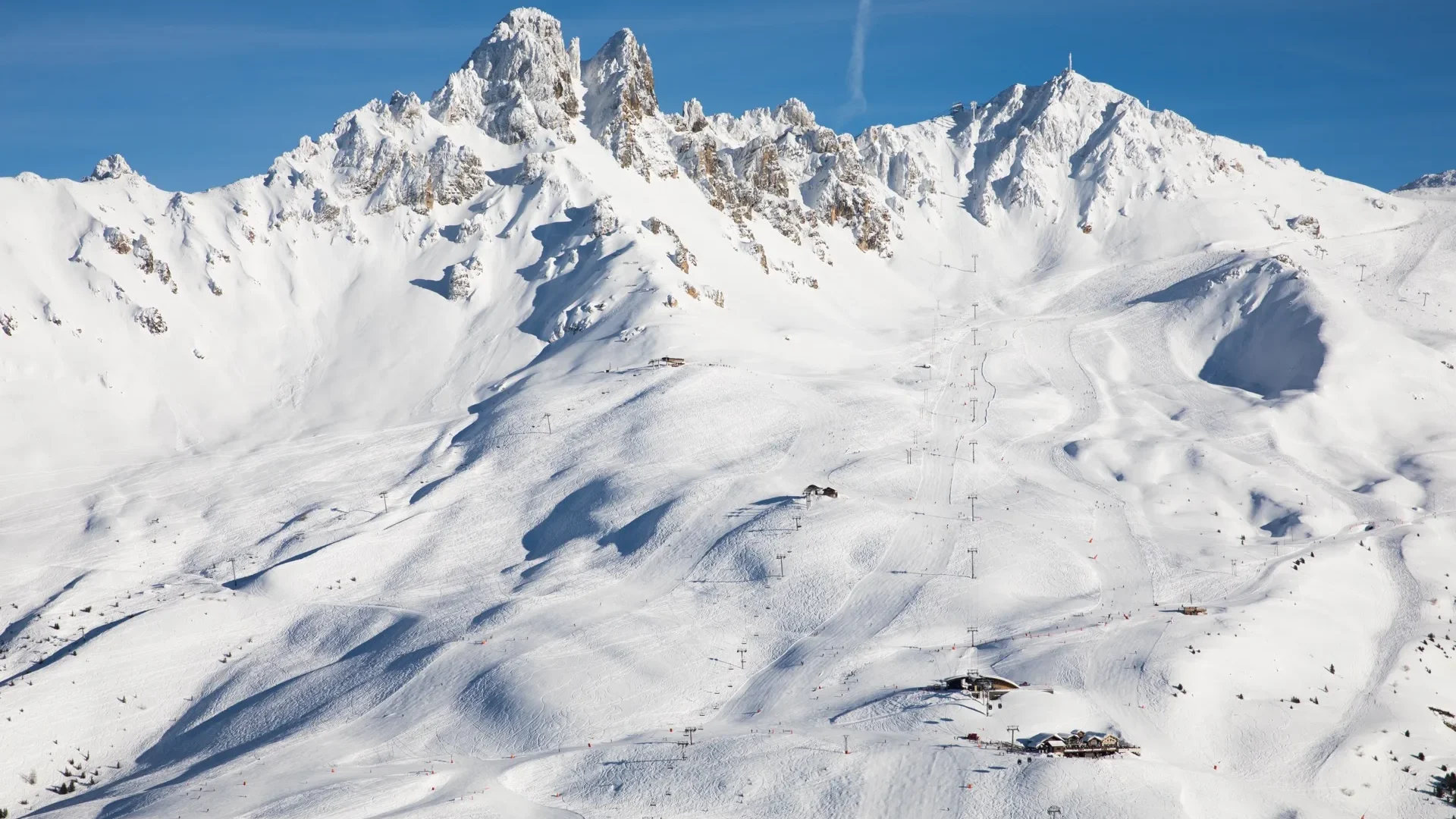 Meribel paysage - societe des 3 vallées