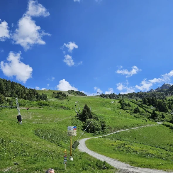 Piste de l'Eclipse à Courchevel