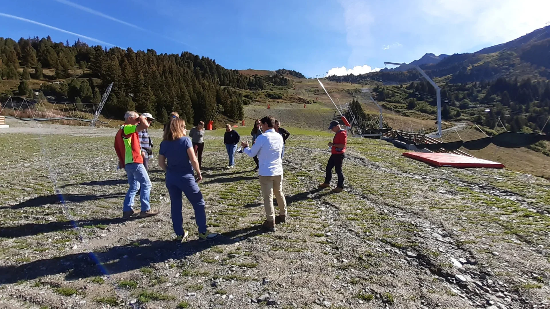 Journée technique sur la revégétalisation des pistes